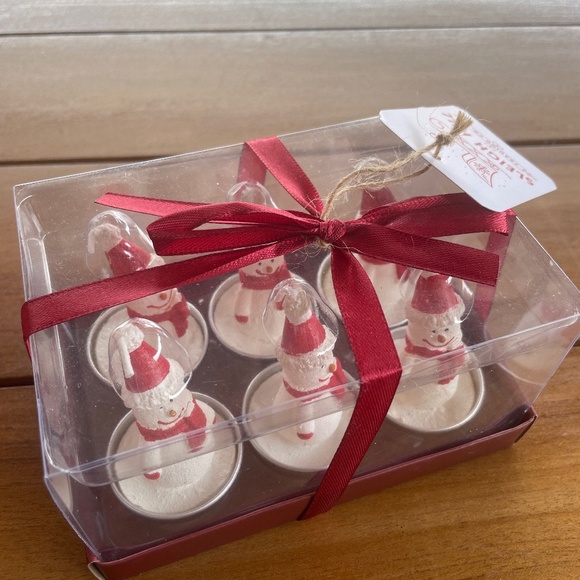 Sleigh Hill snowman candles - Picture 1 of 4